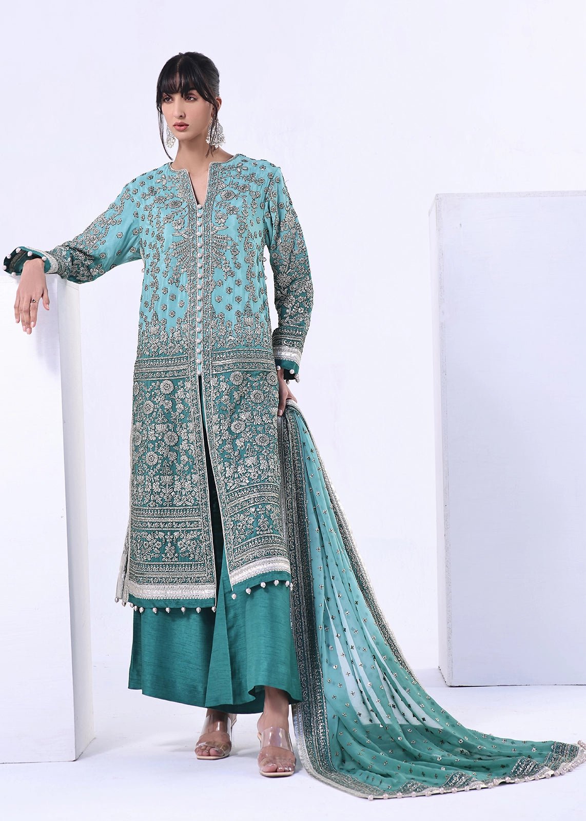 Sareena Coat - Rizwan Beyg Design