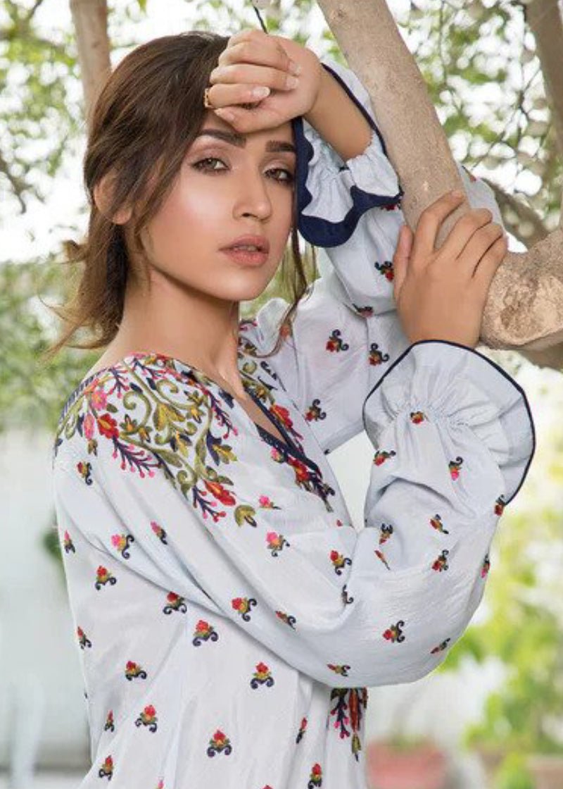 Short Multi - colored Top - Rizwan Beyg Design