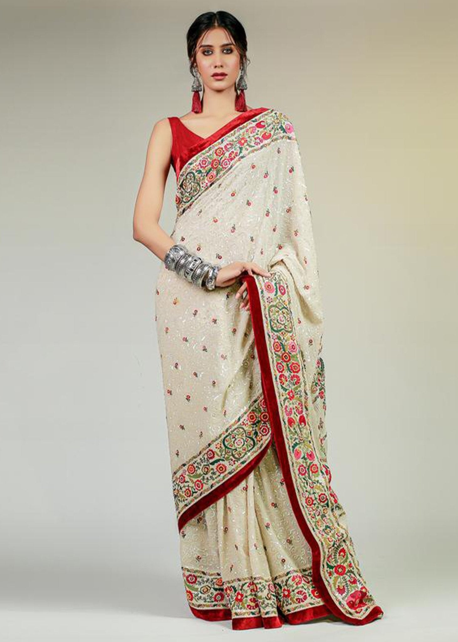 Suzani Saree - Rizwan Beyg Design