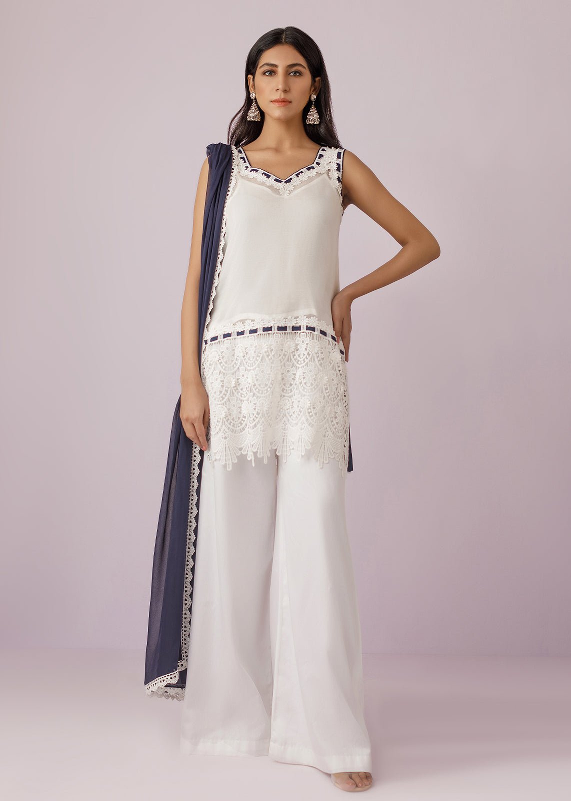 Tarash Sleeveless - Rizwan Beyg Design