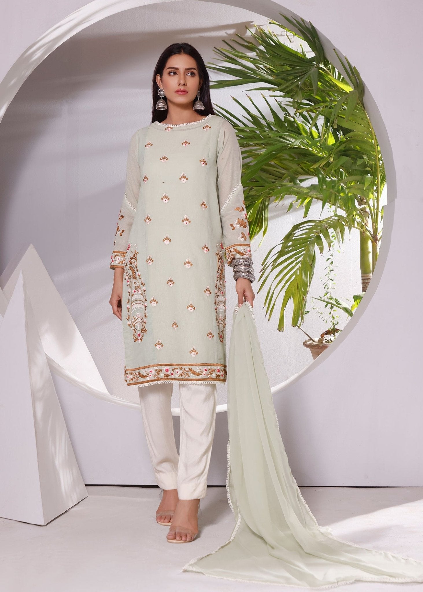 Toledo Mint Green - Rizwan Beyg Design