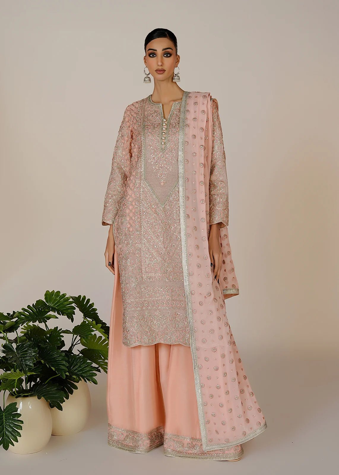 Zarmala Pink - Rizwan Beyg Design