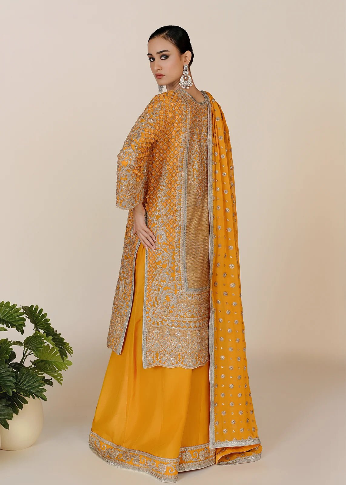 Zarmala Yellow - Rizwan Beyg Design